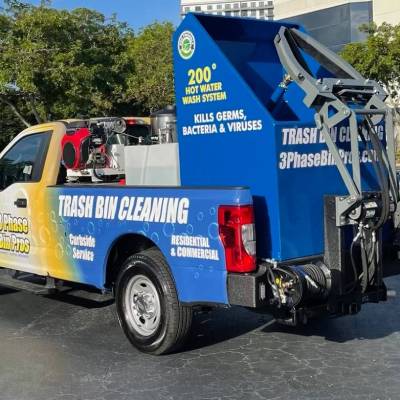 TRASH CAN CLEANING